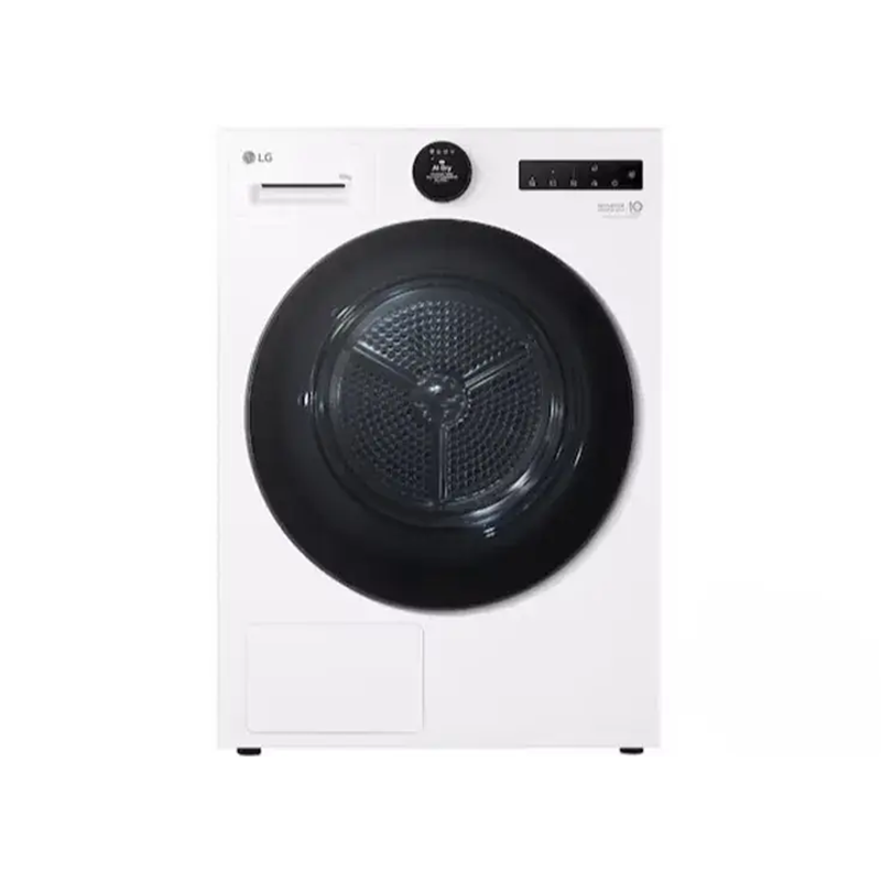 10kg Dual Inverter Heat Pump™ Dryer with LCD Screen and Auto Cleaning condenser, White
