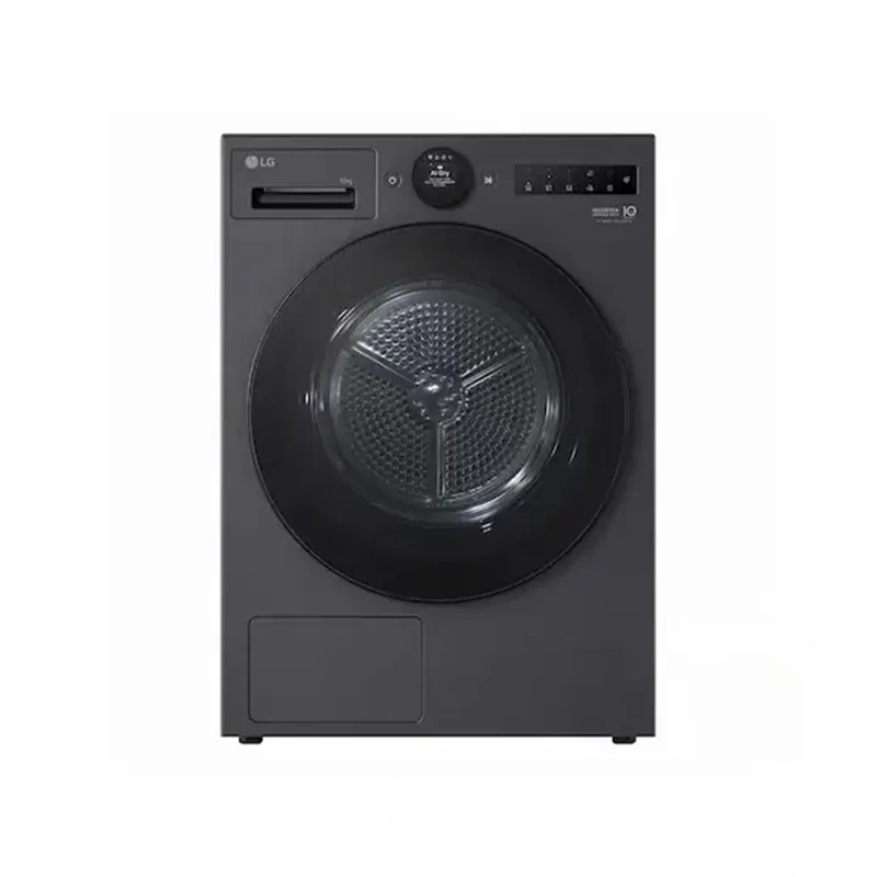 10kg Dual Inverter Heat Pump™ Dryer with LCD Screen and Auto Cleaning condenser, Black