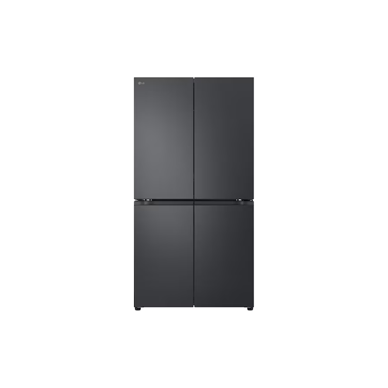 665L French Door Fridge in Matte Black Finish